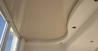 Натяжной потолок на балкон Кохма, цена 6093 руб.