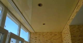 Натяжной потолок на балкон Кохма, цена 6093 руб.